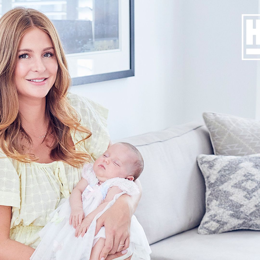 Exclusive: Millie Mackintosh introduces her and Hugo Taylor's gorgeous baby daughter and reveals her name