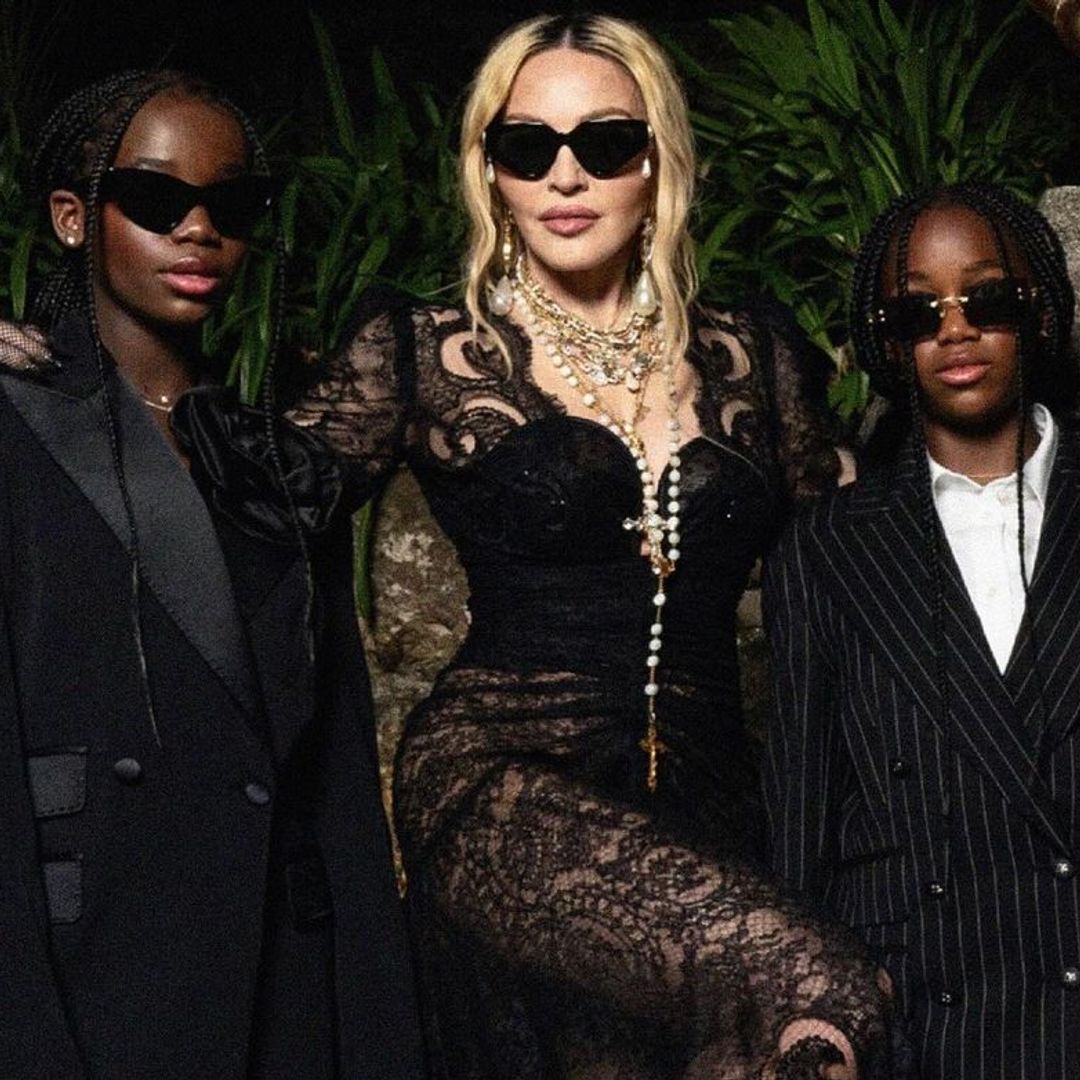 Madonna celebrates 'fierce' and 'opinionated' twins Stella and Estere's 12th birthday with extravagant backyard party — inside