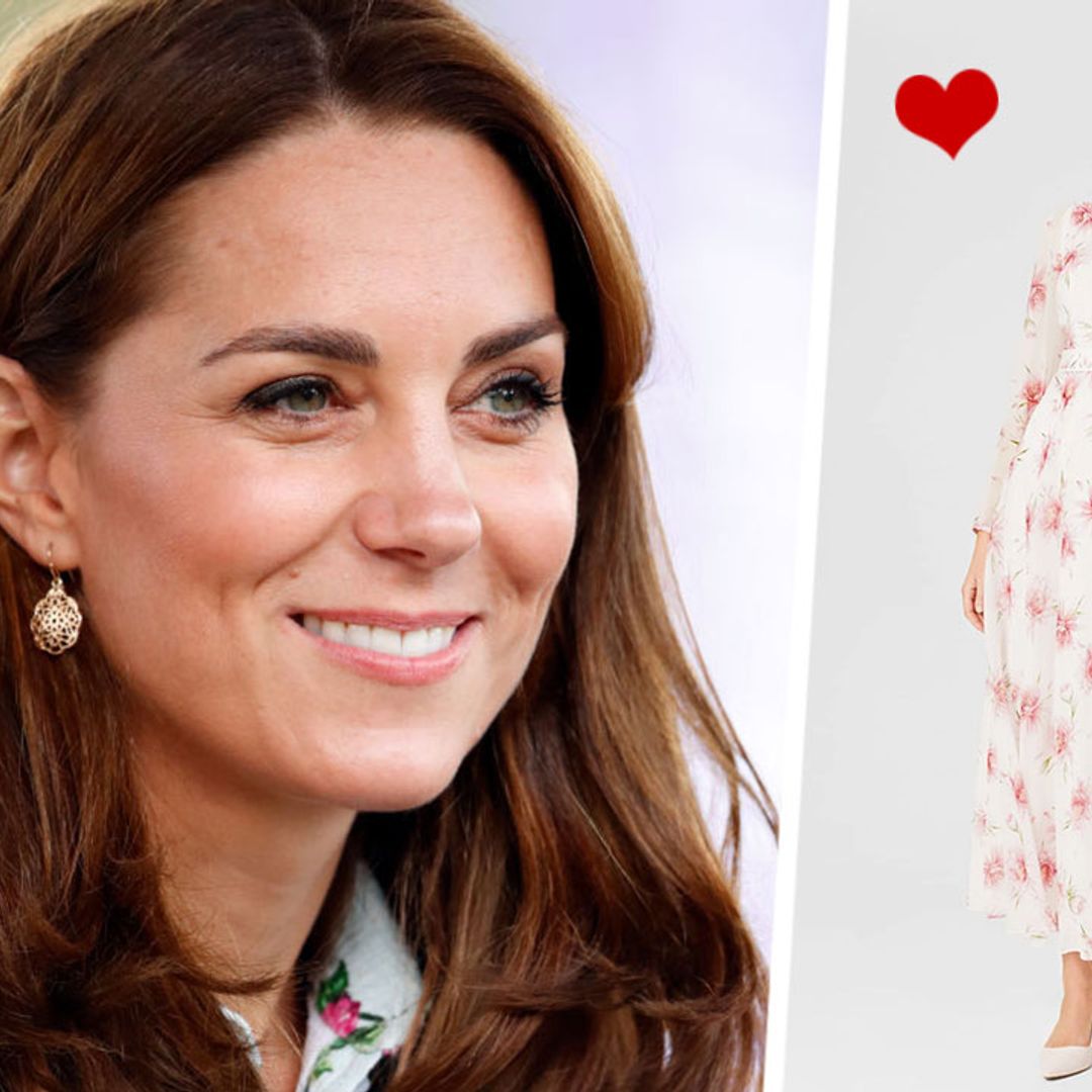 Still mesmerised by Kate Middleton’s Emilia Wickstead dress? This lookalike is so glam