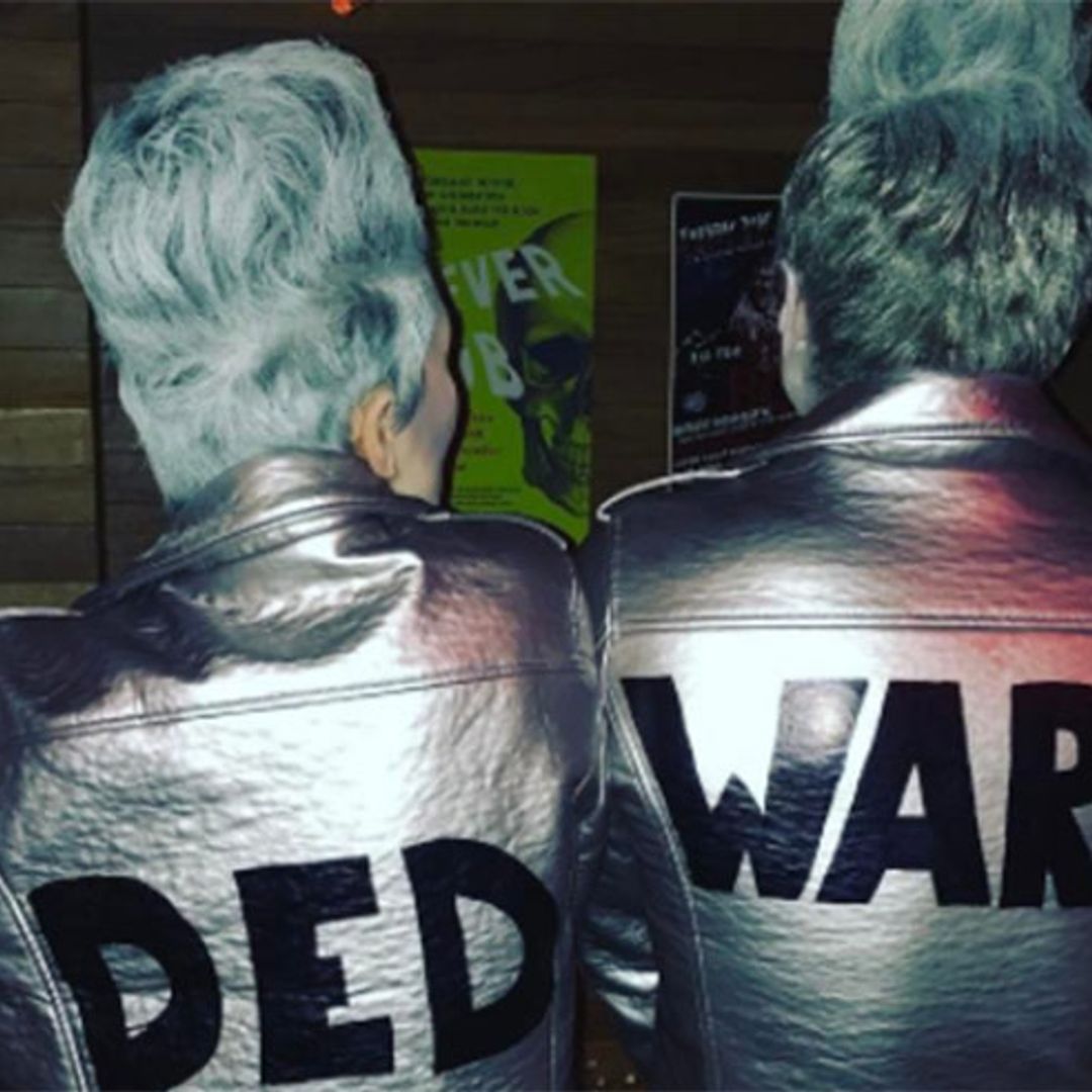 Emma and Matt Willis dress as 'Dedward' for hilarious Halloween couple's costume