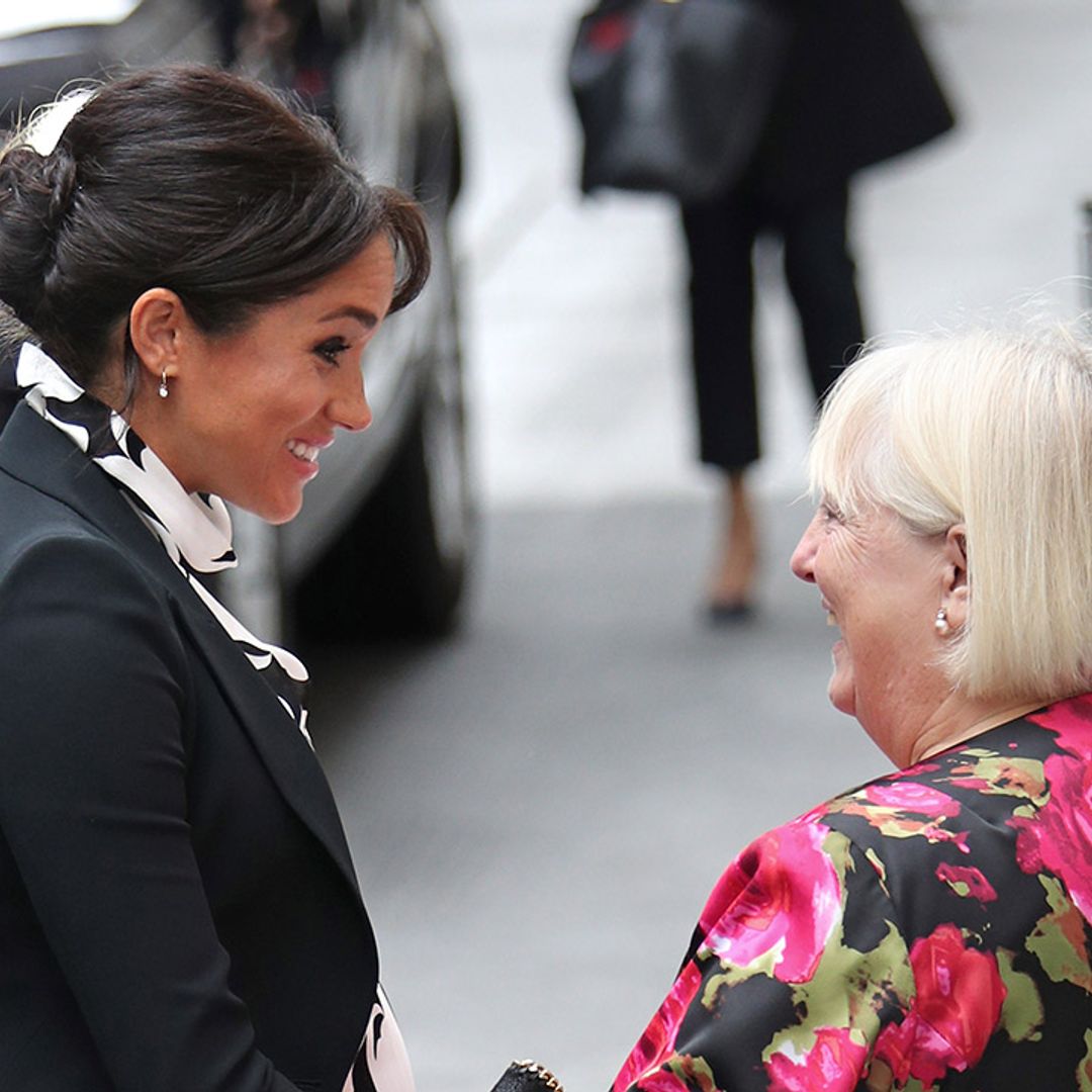 Meghan Markle talks baby, feminism and Twitter at IWD forum - best moments