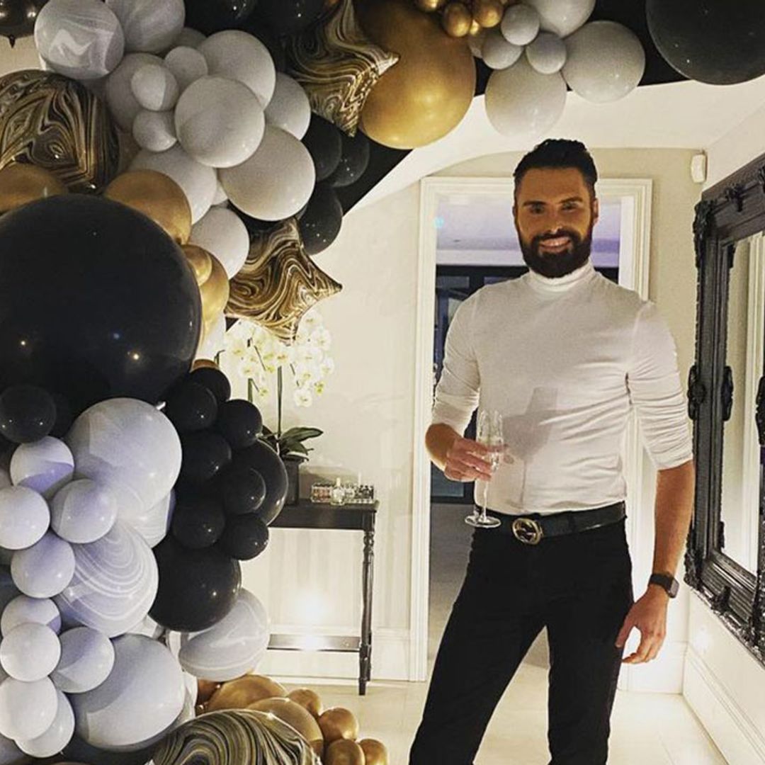 Rylan Clark's new monochrome home features a stunning swimming pool – see inside