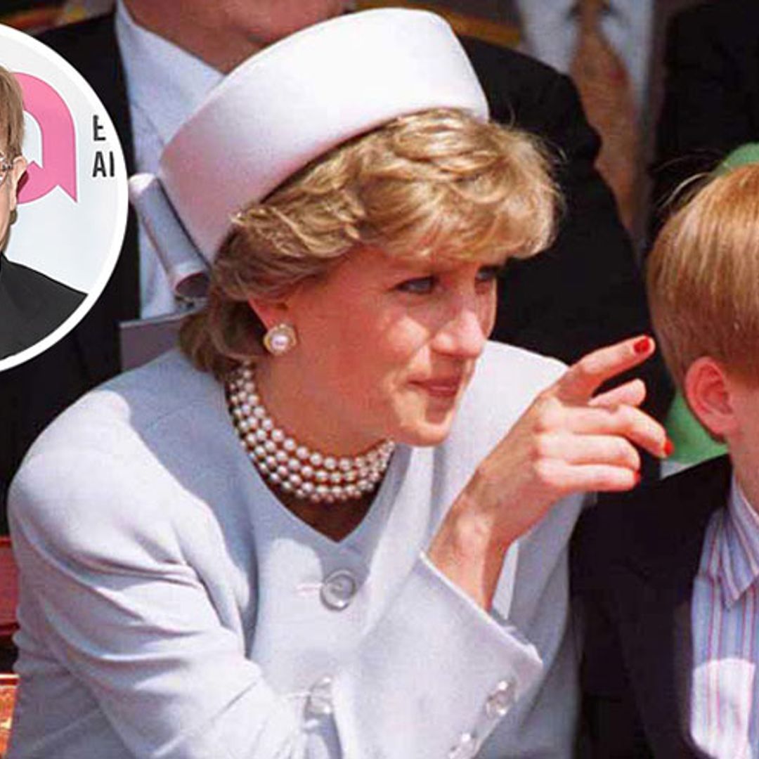 Elton John on 'rare gift' Prince Harry inherited from Princess Diana