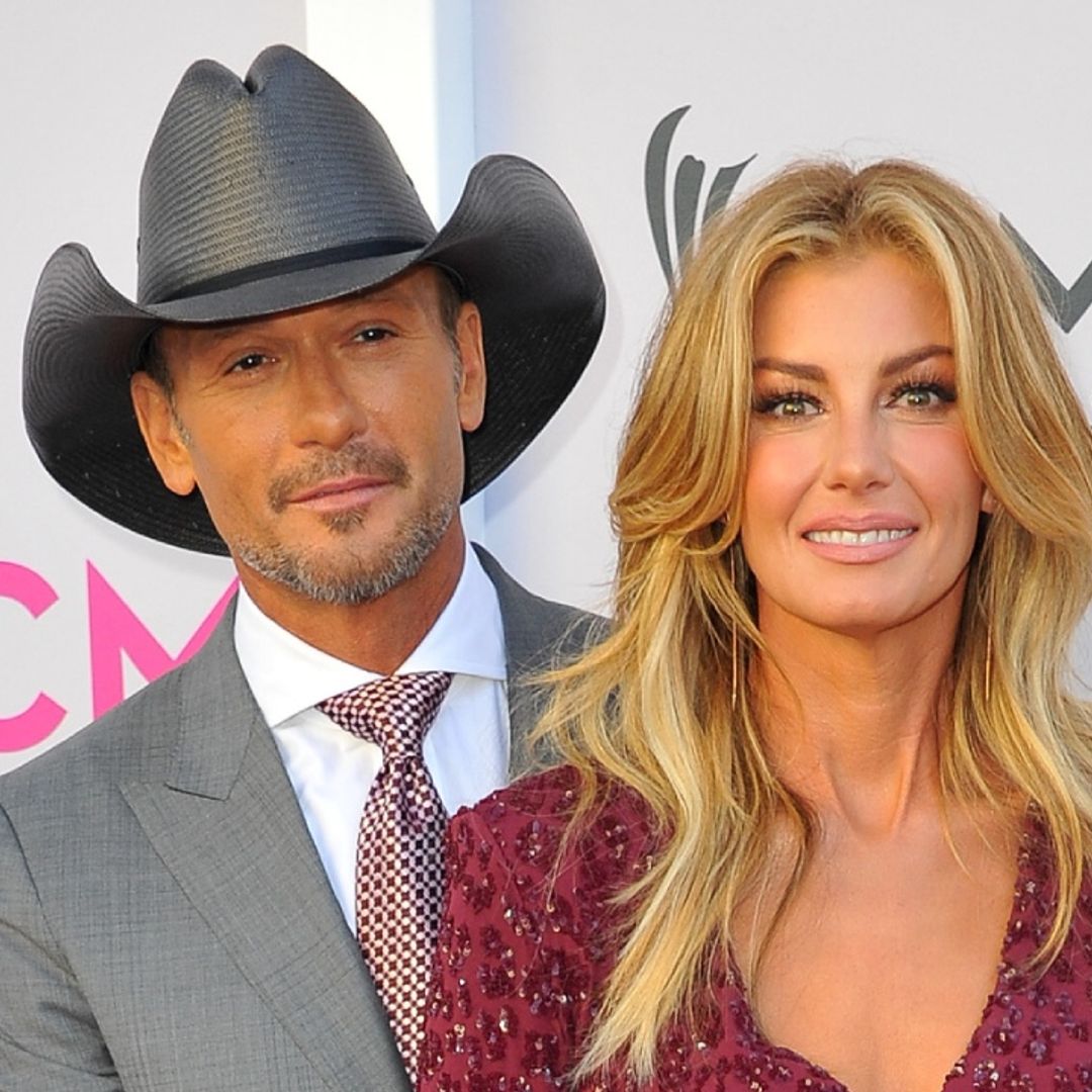Tim McGraw and Faith Hill enjoy romantic day out in rare photograph