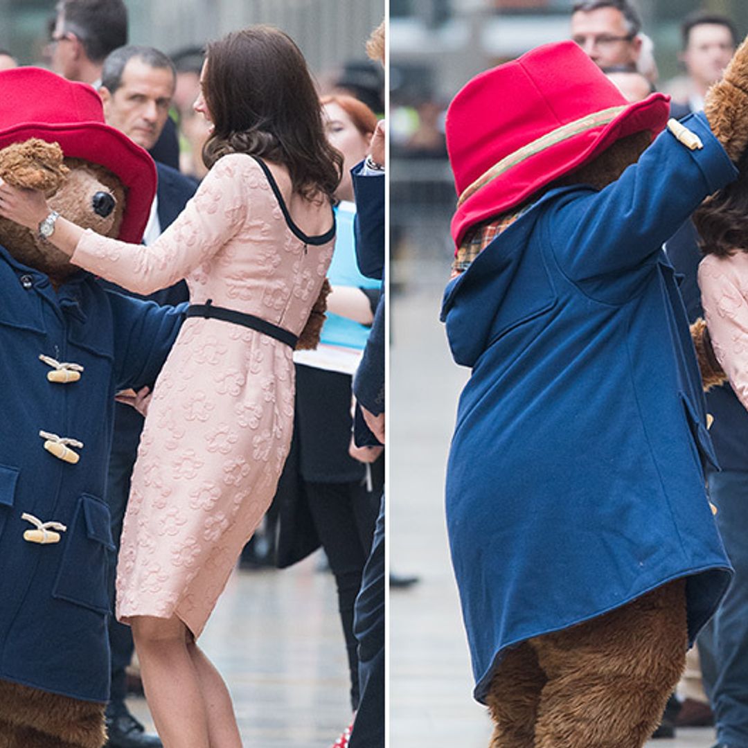 Kate Middleton dances with Paddington Bear during surprise appearance: Watch