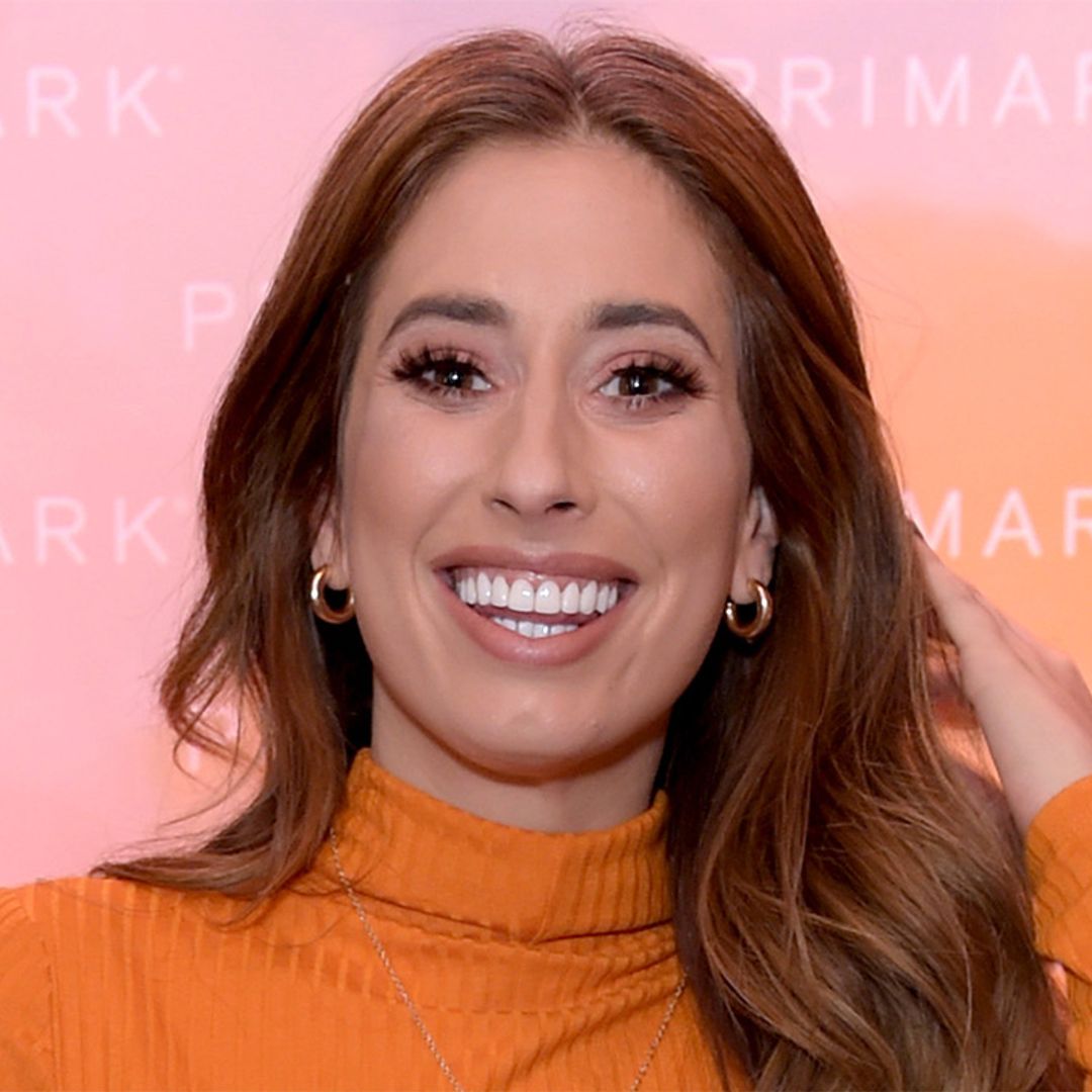 Stacey Solomon's purple satin Zara dress is a total bargain and we need it
