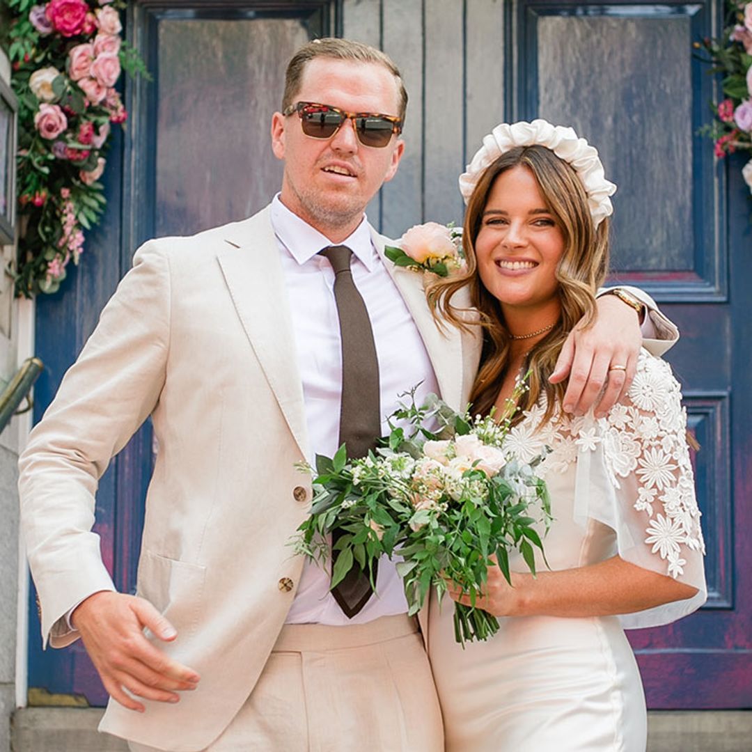 Exclusive: Binky Felstead marries fiancé Max Fredrik Darnton in intimate London ceremony