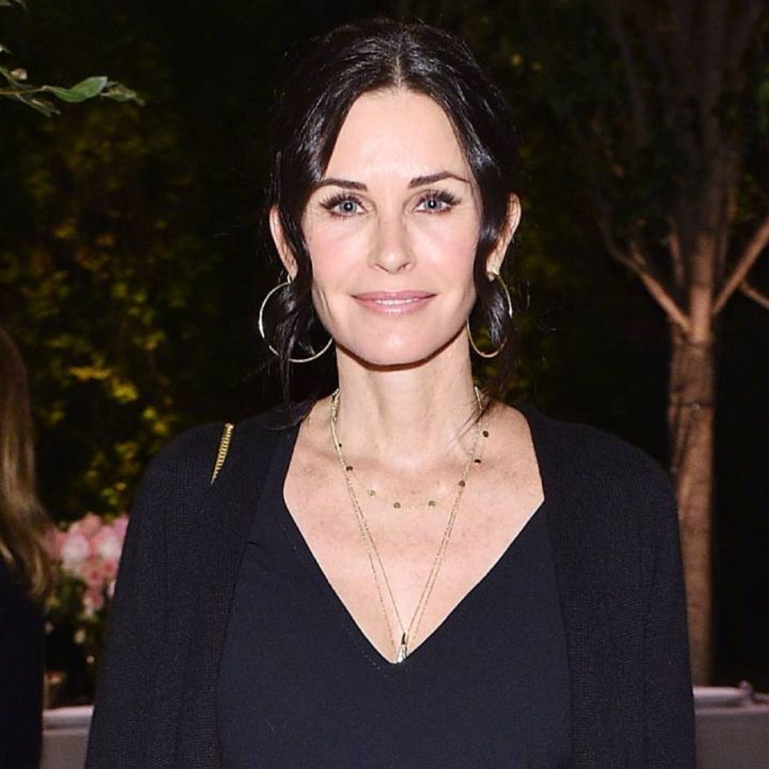 Friends star Courteney Cox channels Monica as she cooks at home inside pristine kitchen