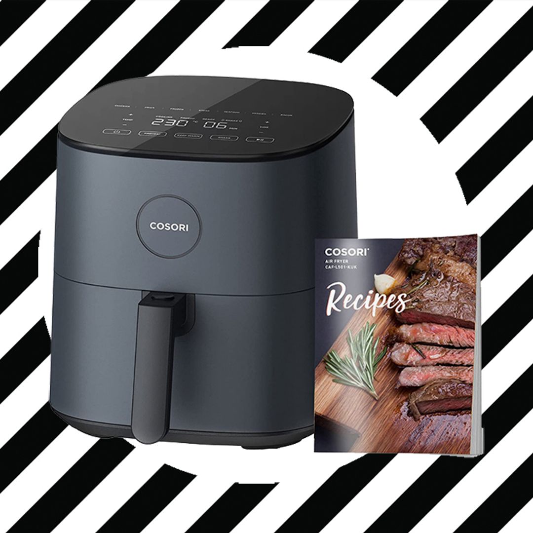 Amazon’s bestselling Cosori air fryer is now on sale - and you get a free recipe book