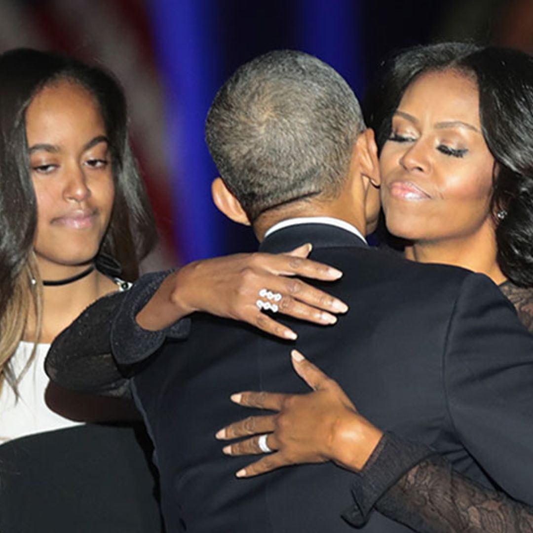 Michelle Obama reveals why daughter Sasha missed President Barack's farewell speech