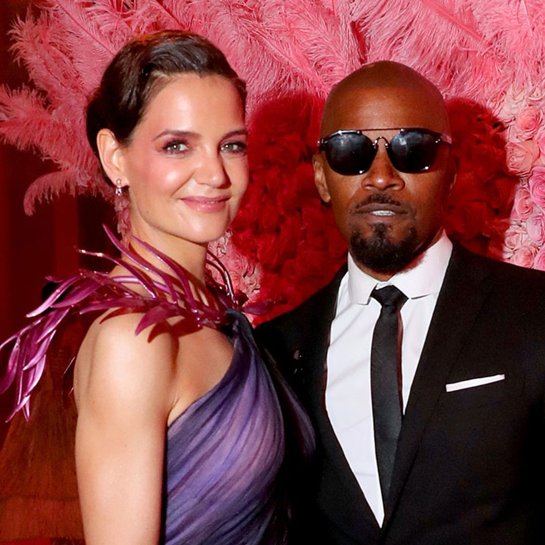 Katie Holmes and Jamie Foxx step out on the red carpet for the first time as a couple