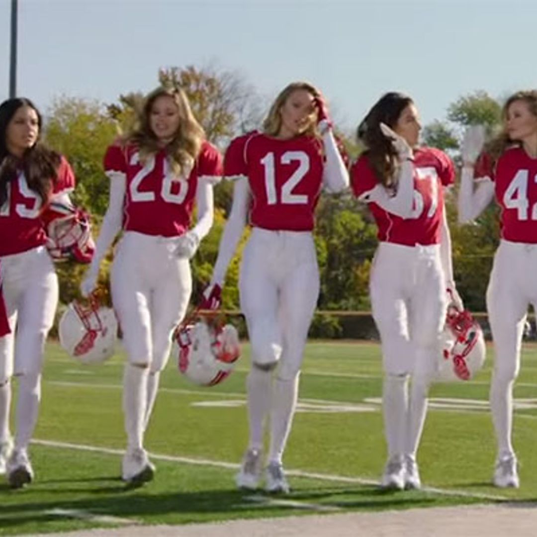 Watch: Victoria's Secret angels form ultimate sports team for Superbowl