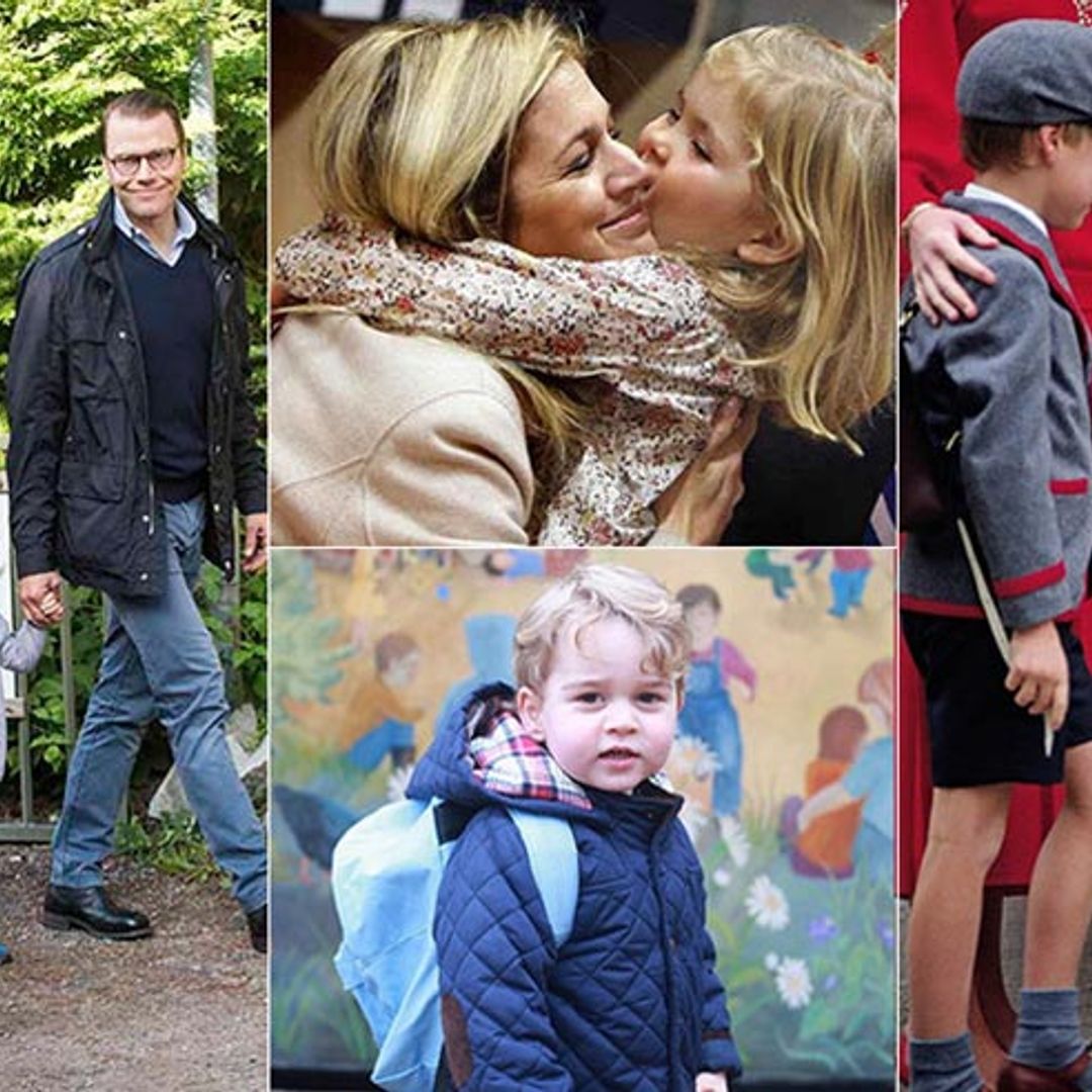 In photos: Royals on their first day of school