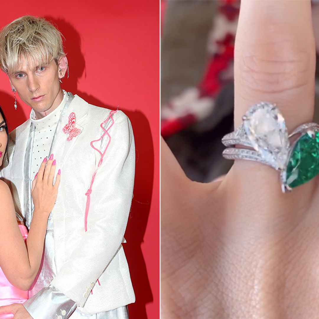 Megan Fox's fiancé Machine Gun Kelly reveals the unique meaning behind her engagement ring