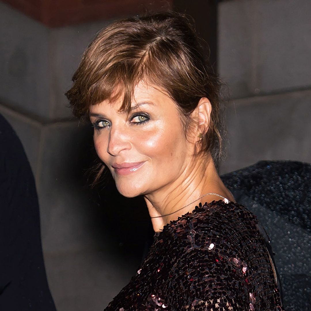 Helena Christensen wows fans as she sizzles during lingerie campaign