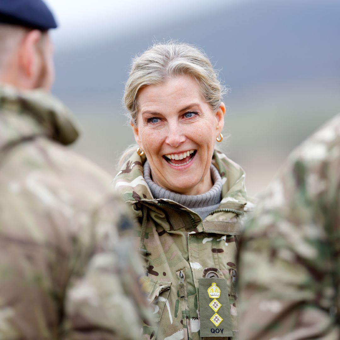 Duchess Sophie makes camo print cool as she rocks skinny jeans in new photos