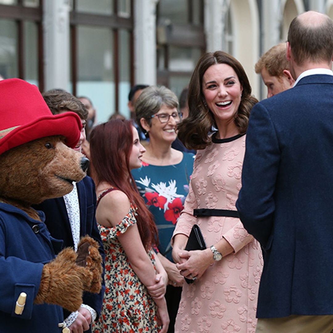 Kate and her tiny baby bump make surprise appearance at Paddington