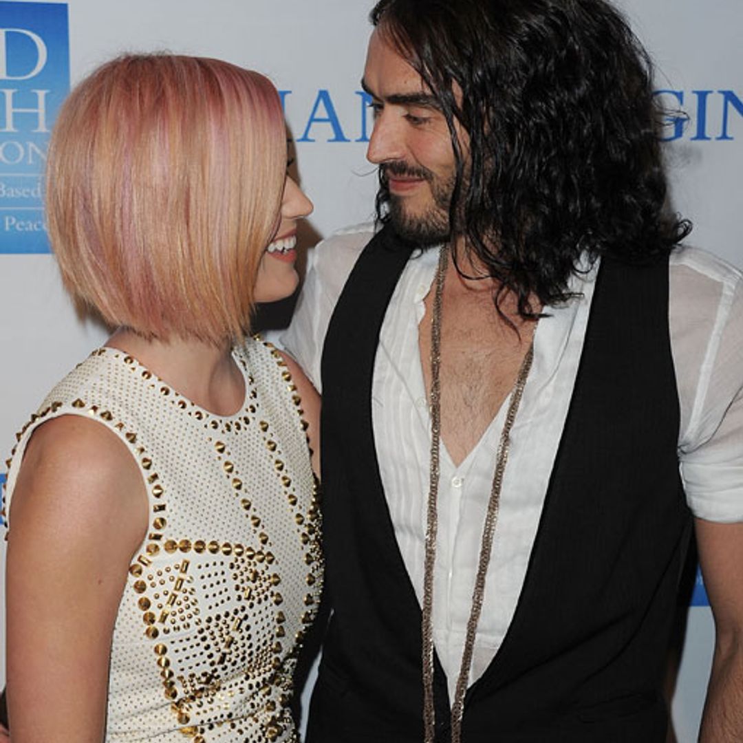Katy Perry shows she's still Russell's California Girl