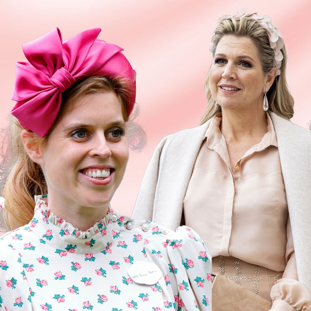 How Princess Beatrice inspired Queen Maxima's go-to statement headwear