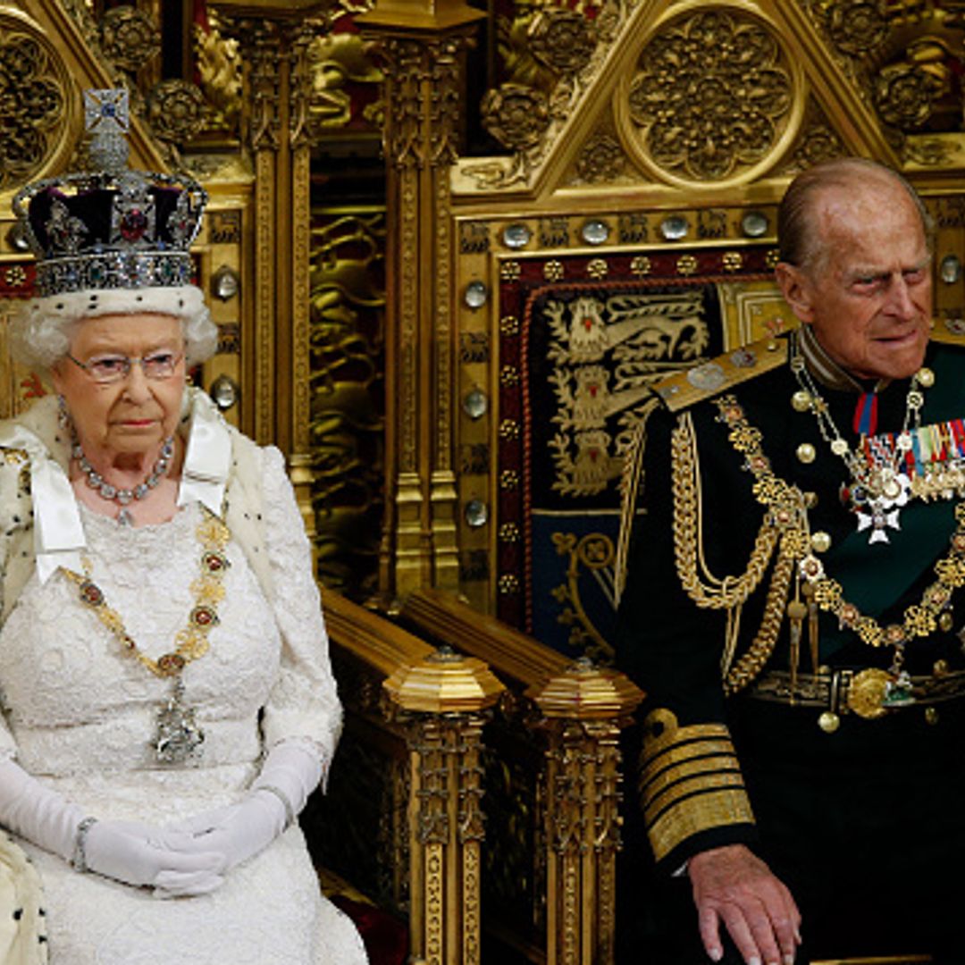 Queen Elizabeth dons Imperial State Crown for Parliament opening