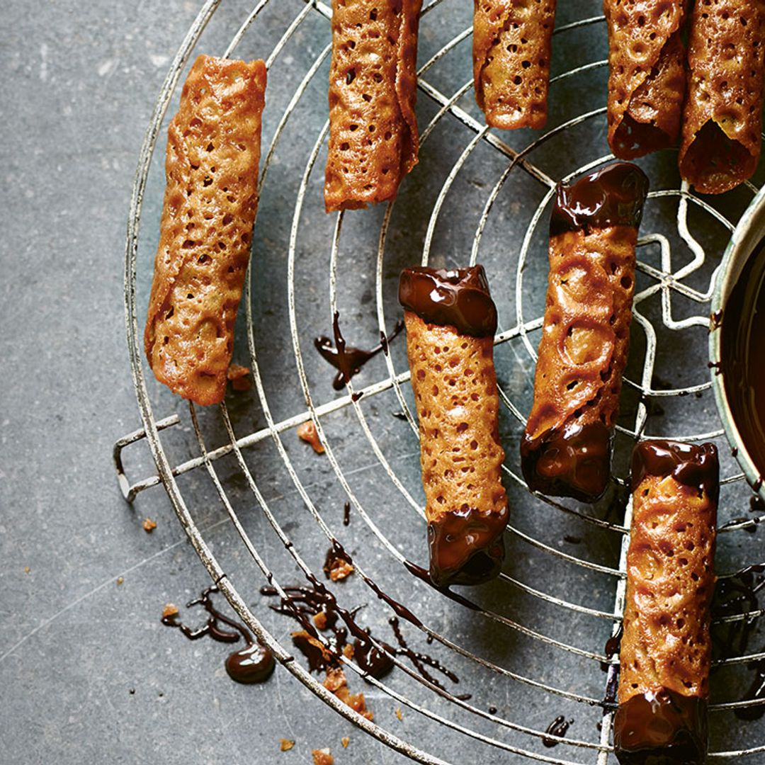 Inspired by Bake Off? Try this boozy bake - THE brandy snap recipe to top them all