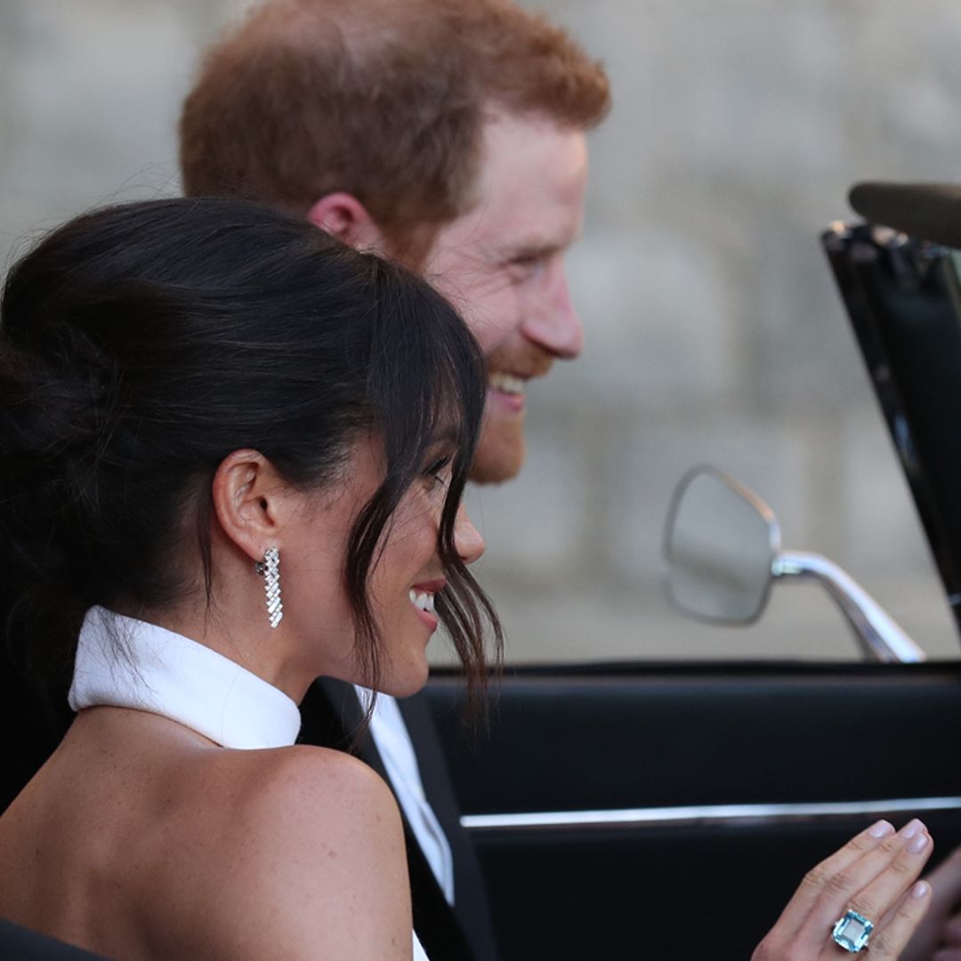 Meghan Markle shares close-up wedding photo of mother-in-law Princess Diana's striking ring