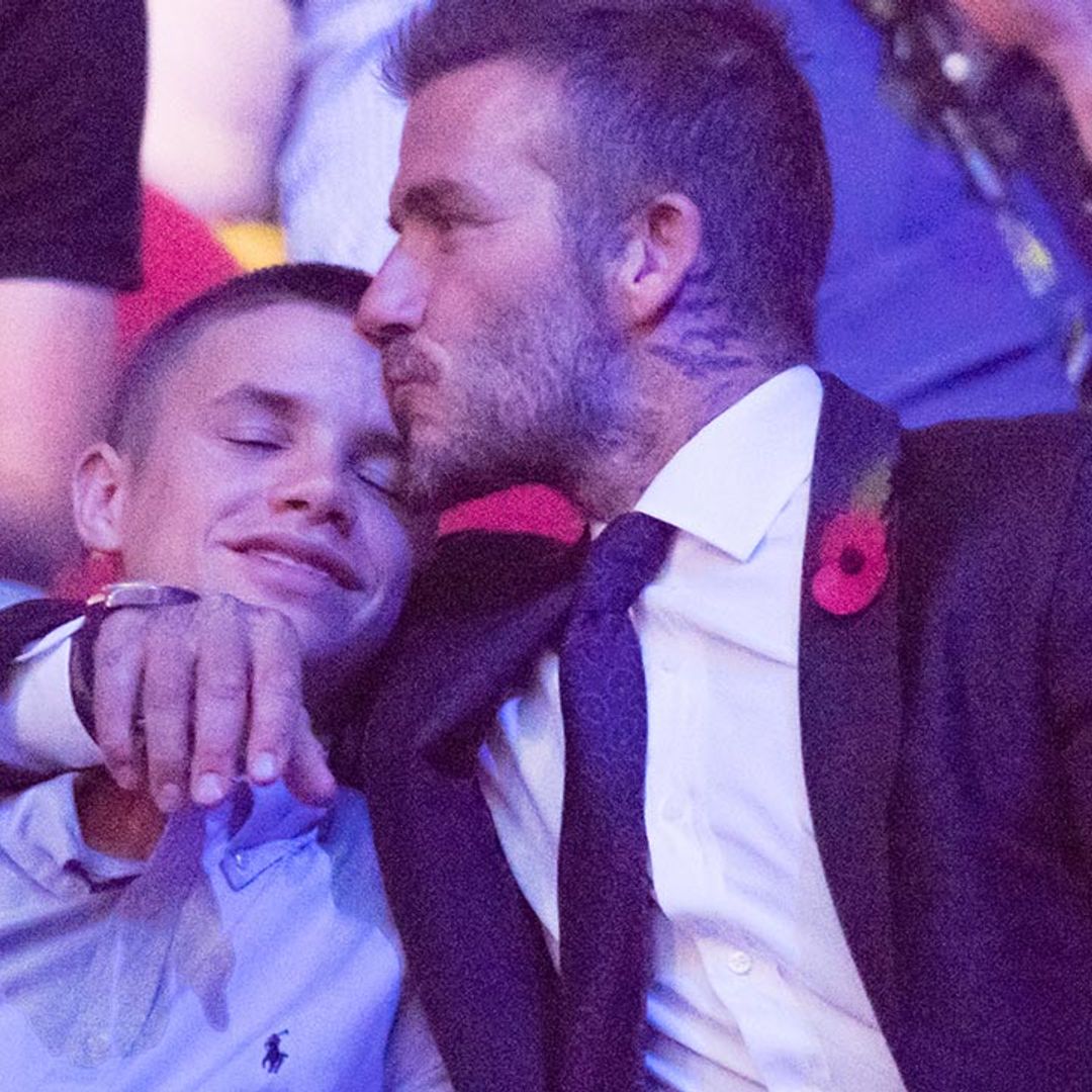 The unique way David Beckham marked Romeo's end of GCSEs