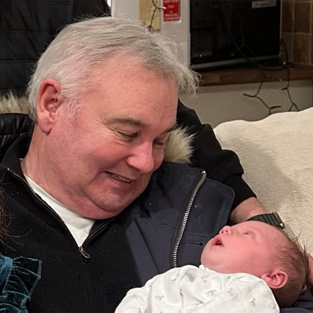 Eamonn Holmes' baby joy as he meets new granddaughter Isabella for the first time