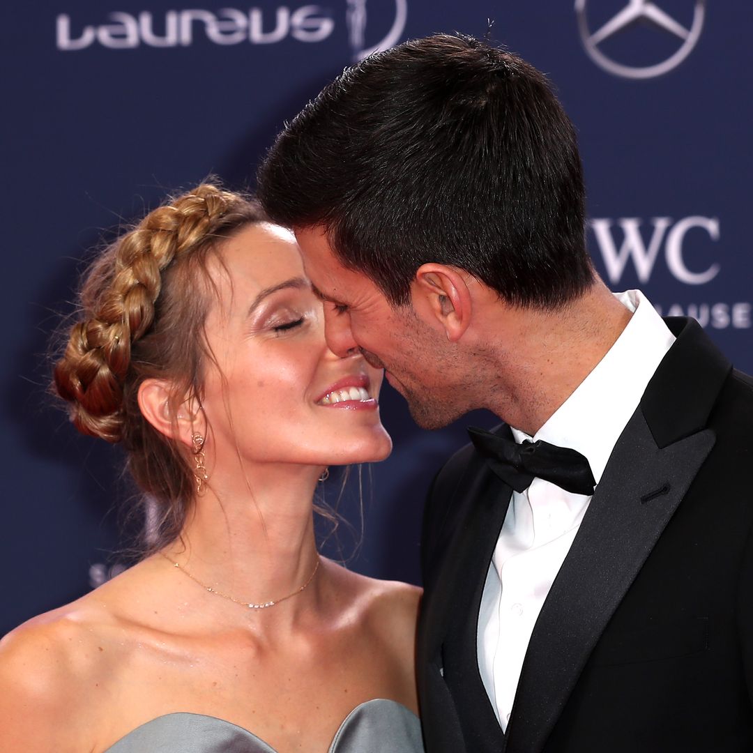Novak Djokovic's pregnant bride Jelena's tearful moment at fairytale wedding