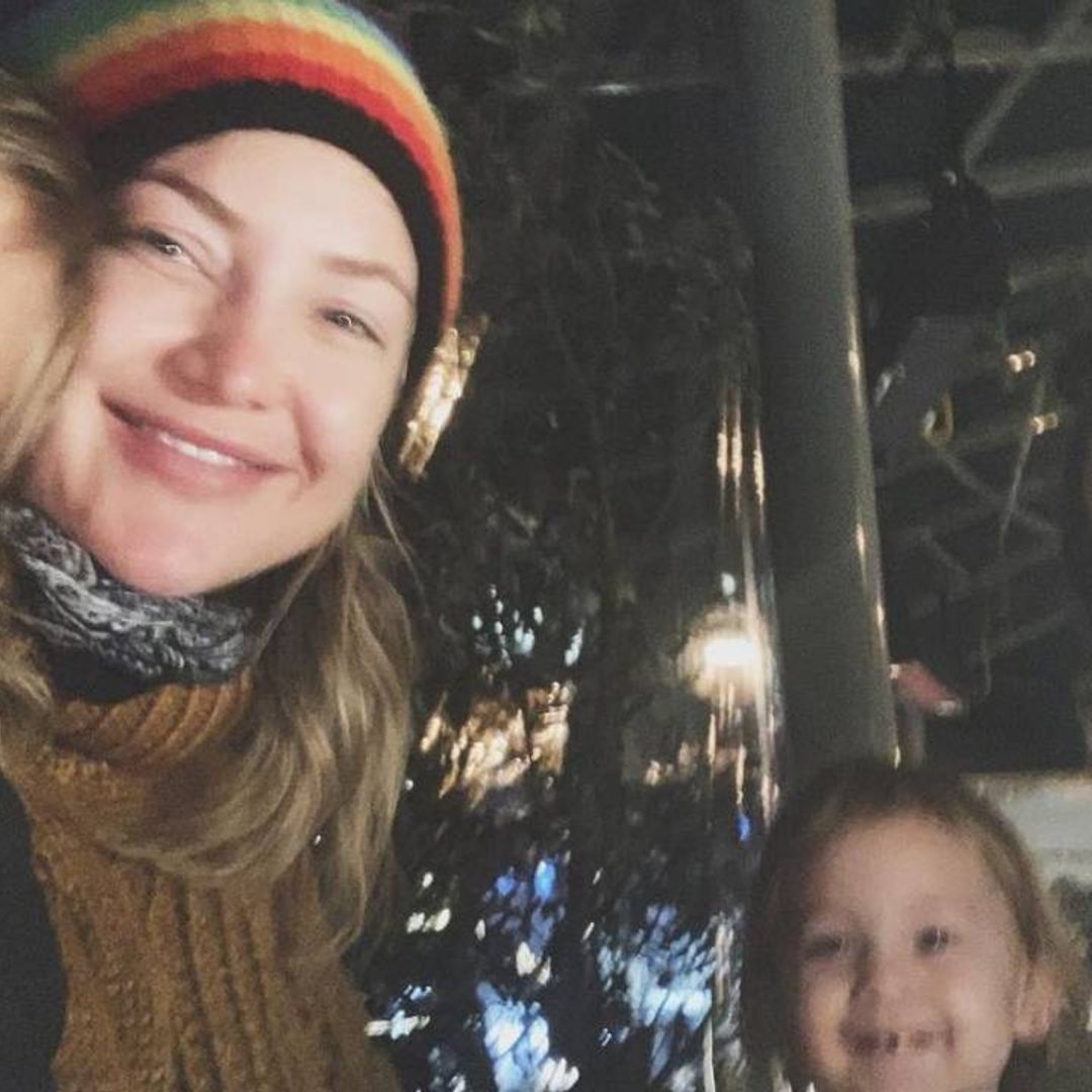 Kate Hudson reveals hilarious Christmas tree fail inside her family home