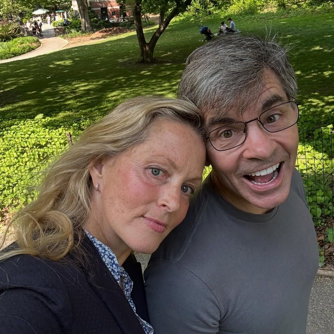 George Stephanopoulos' rare family beach photos show off his laidback side