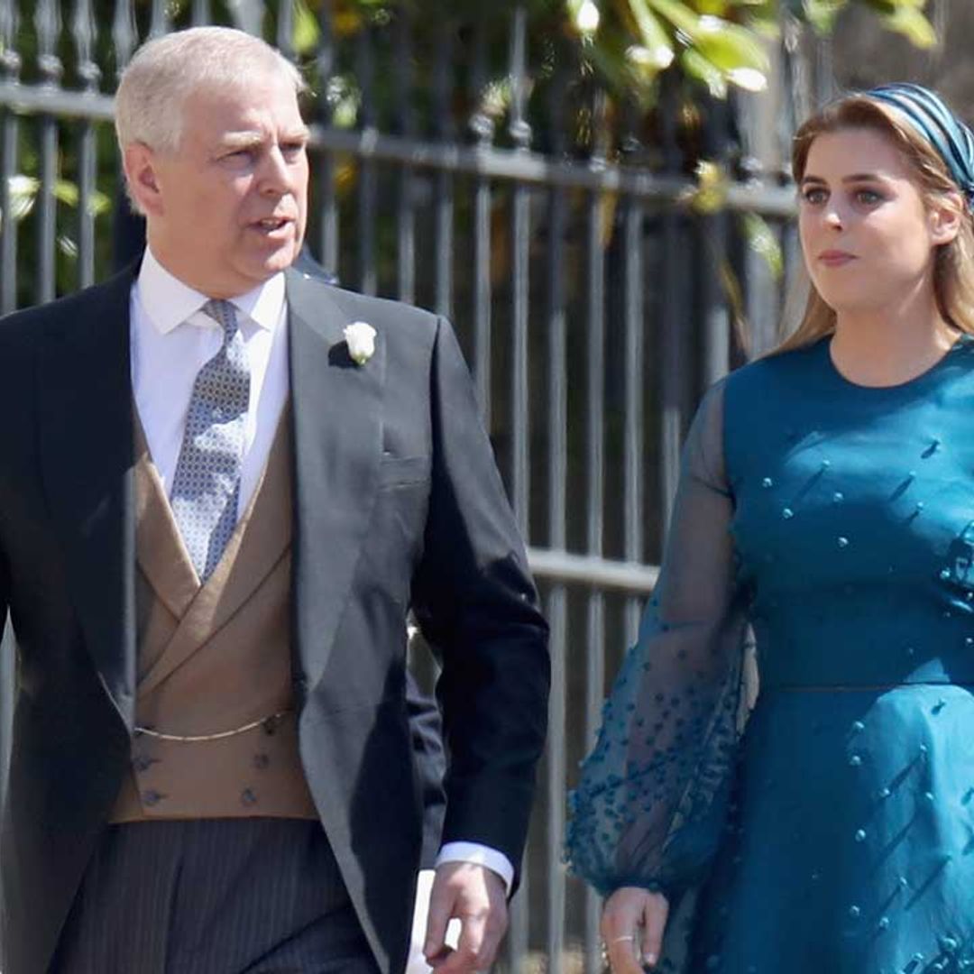Princess Beatrice and Edoardo Mapelli Mozzi spotted visiting Prince Andrew