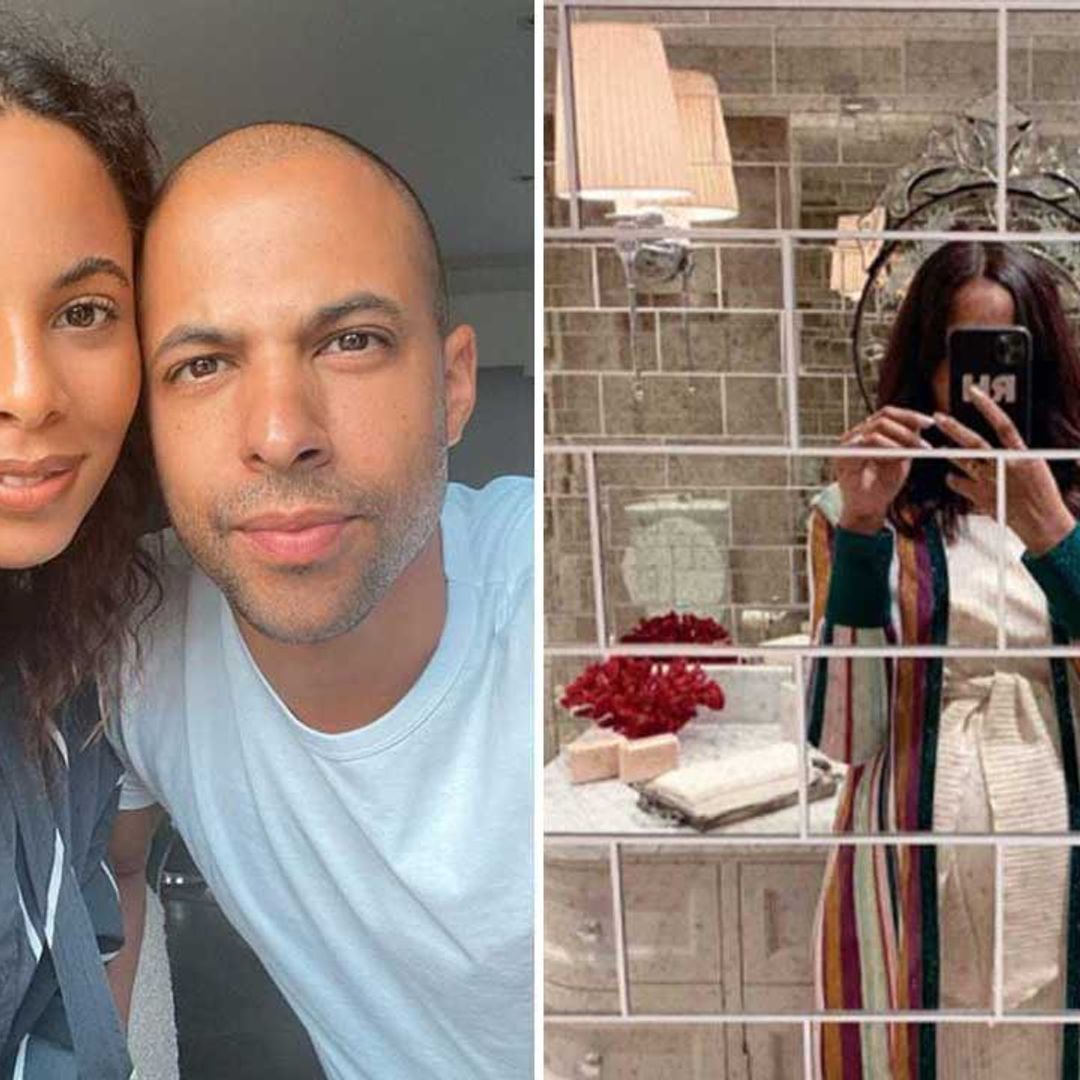 Rochelle Humes' home bathroom is basically a palace