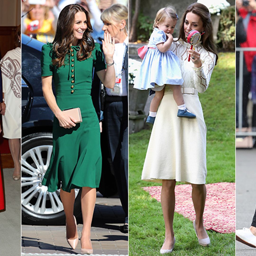 Kate's best royal tour outfit – the results from HELLO!'s vote are in...