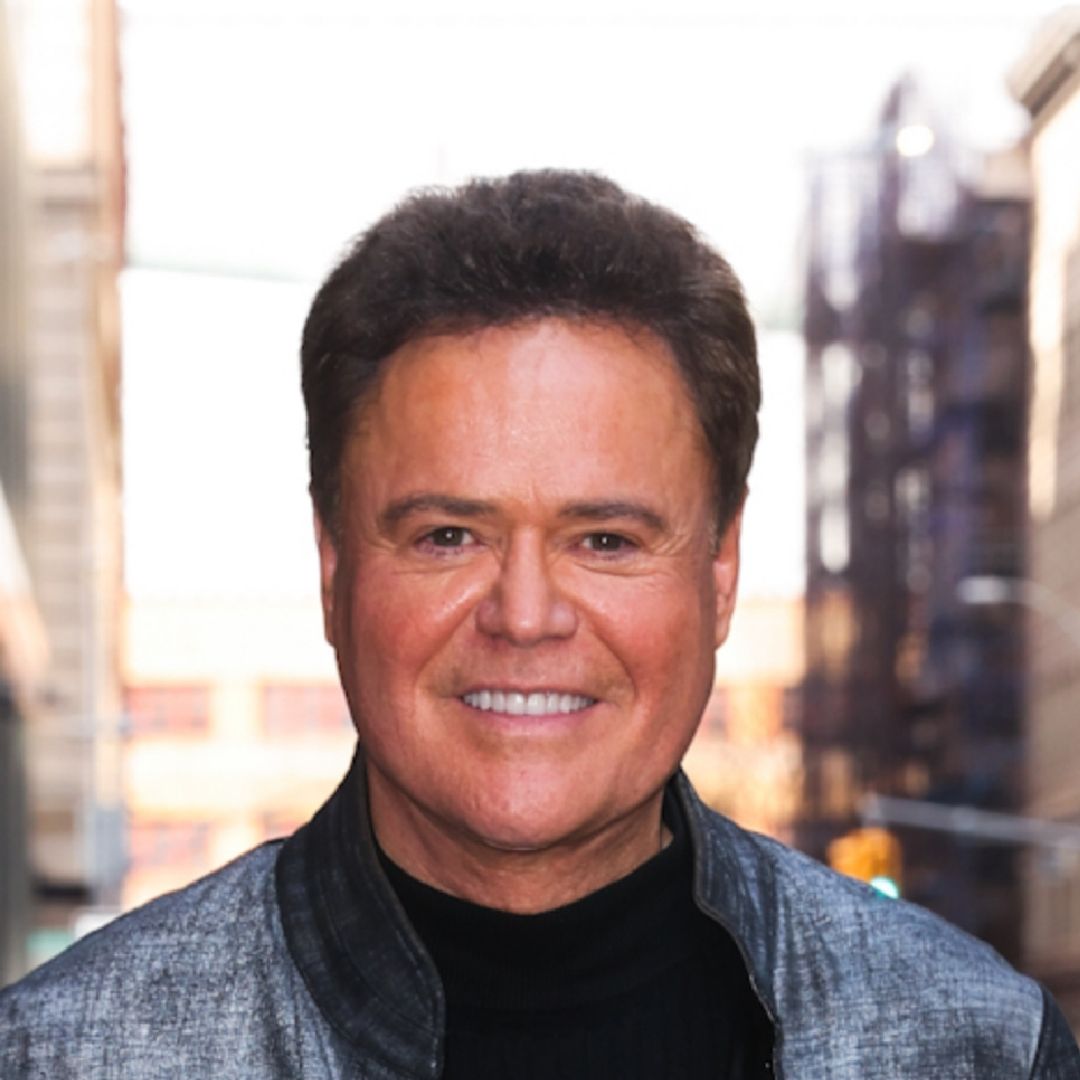 Donny Osmond's head-turning festive card 