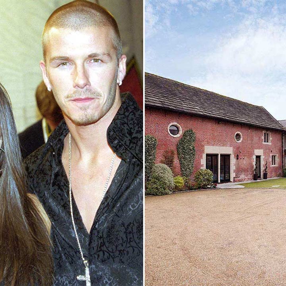 Victoria and David Beckham's £2.25million rustic barn where they raised sons