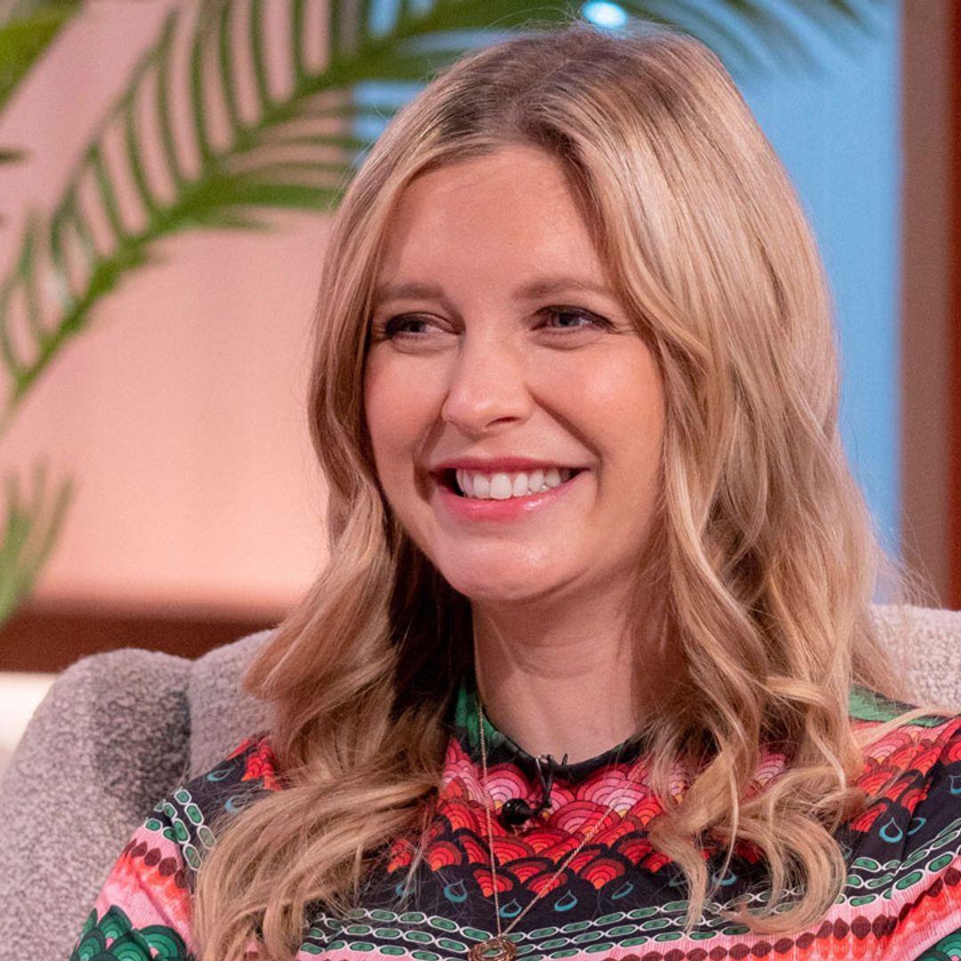 Rachel Riley sparks reaction with new photo of baby Noa and big sister Maven