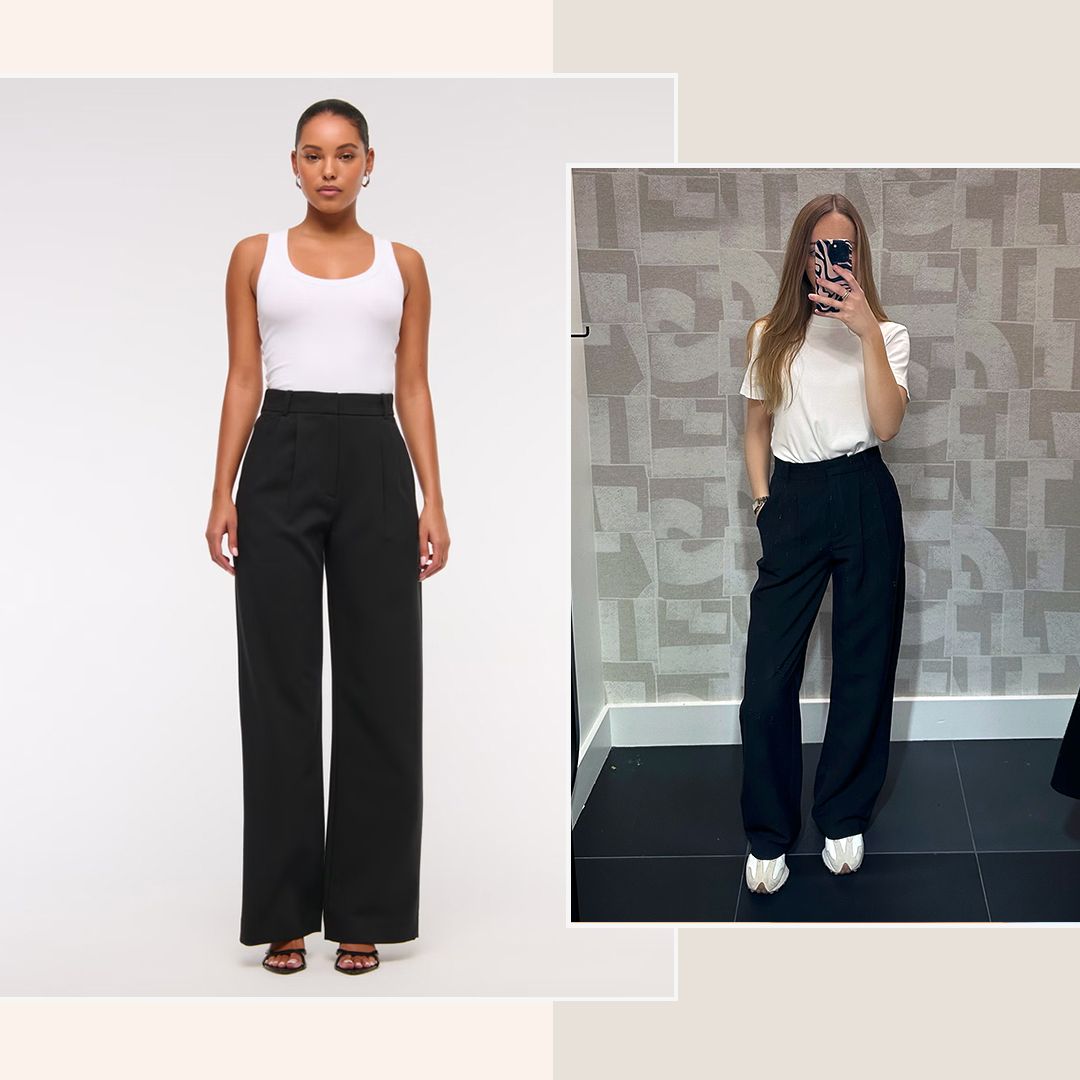 The people have spoken: Abercrombie's wide-leg trousers really are that good - and they're now on sale