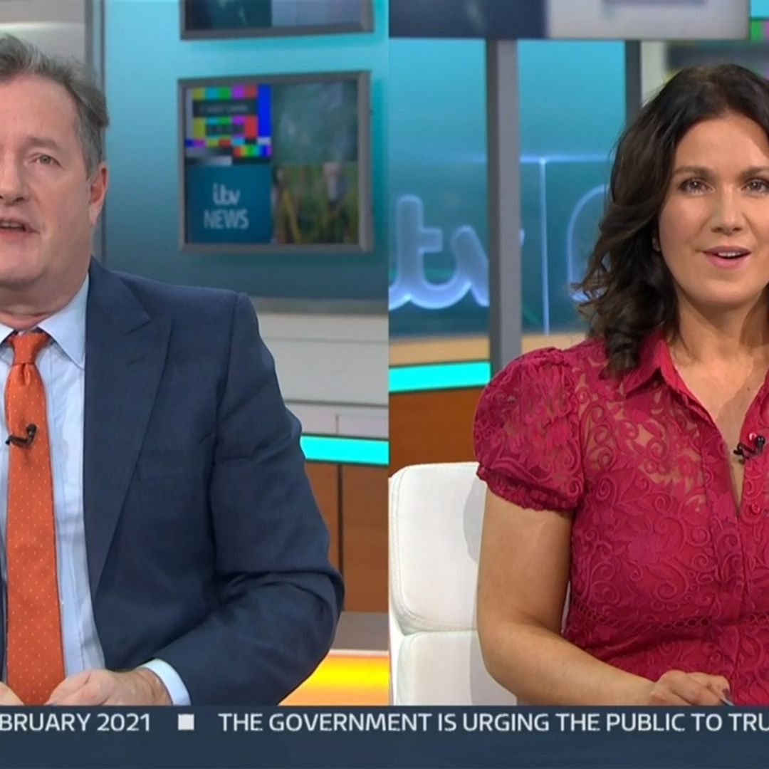 Piers Morgan and Susanna Reid admit relationship is 'testy' after heated argument on air 