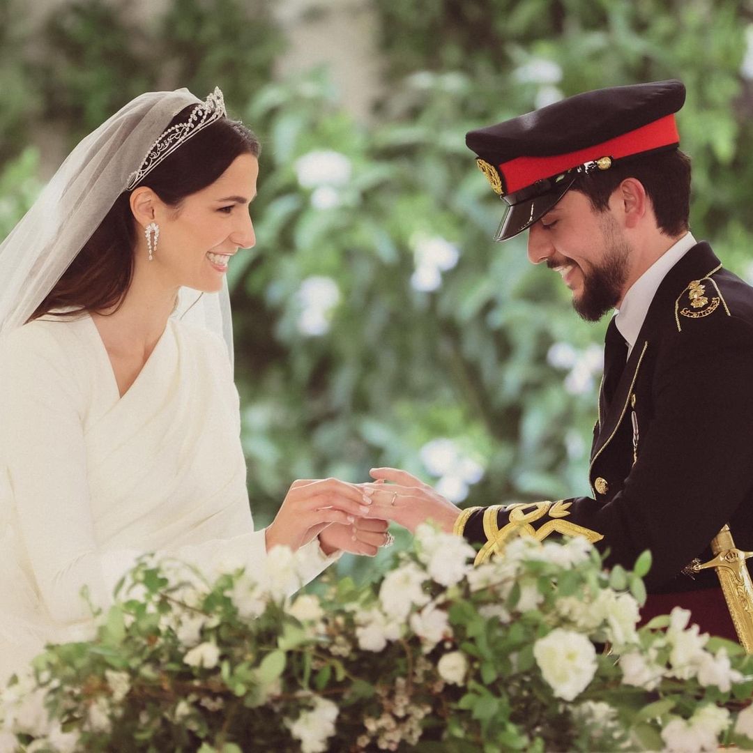 Crown Prince Hussein pens heartfelt message to new wife Princess Rajwa after royal wedding