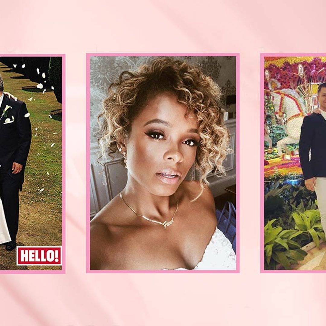 11 Strictly celebrities' weddings: Kym Marsh's emotional ceremony, Fleur East's mountainous nuptials & more