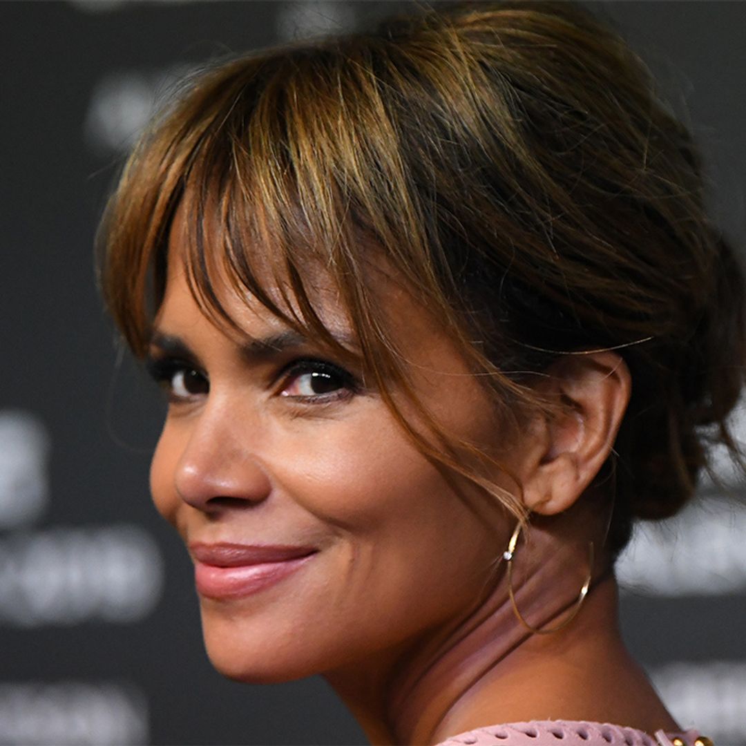 Halle Berry looks effortlessly beautiful in strapless bikini for candid photo with her man