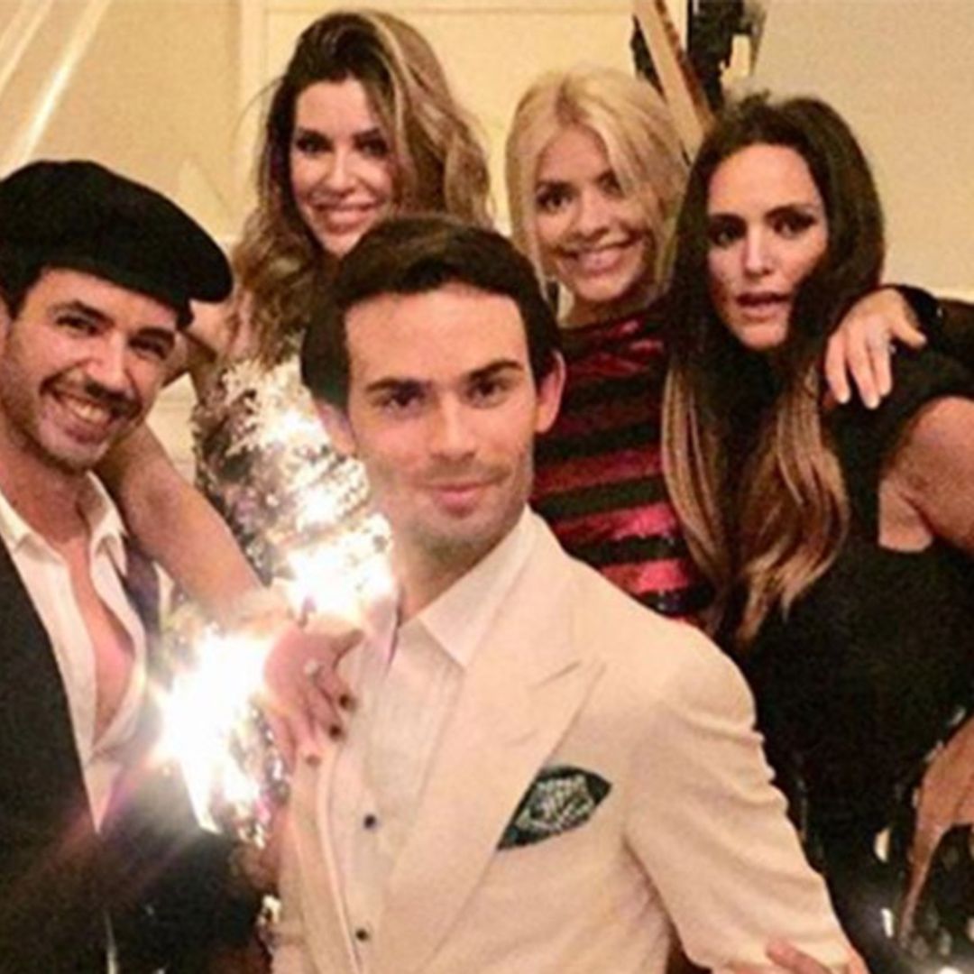 Holly Willoughby celebrates Mark Francis’ birthday with glam friends