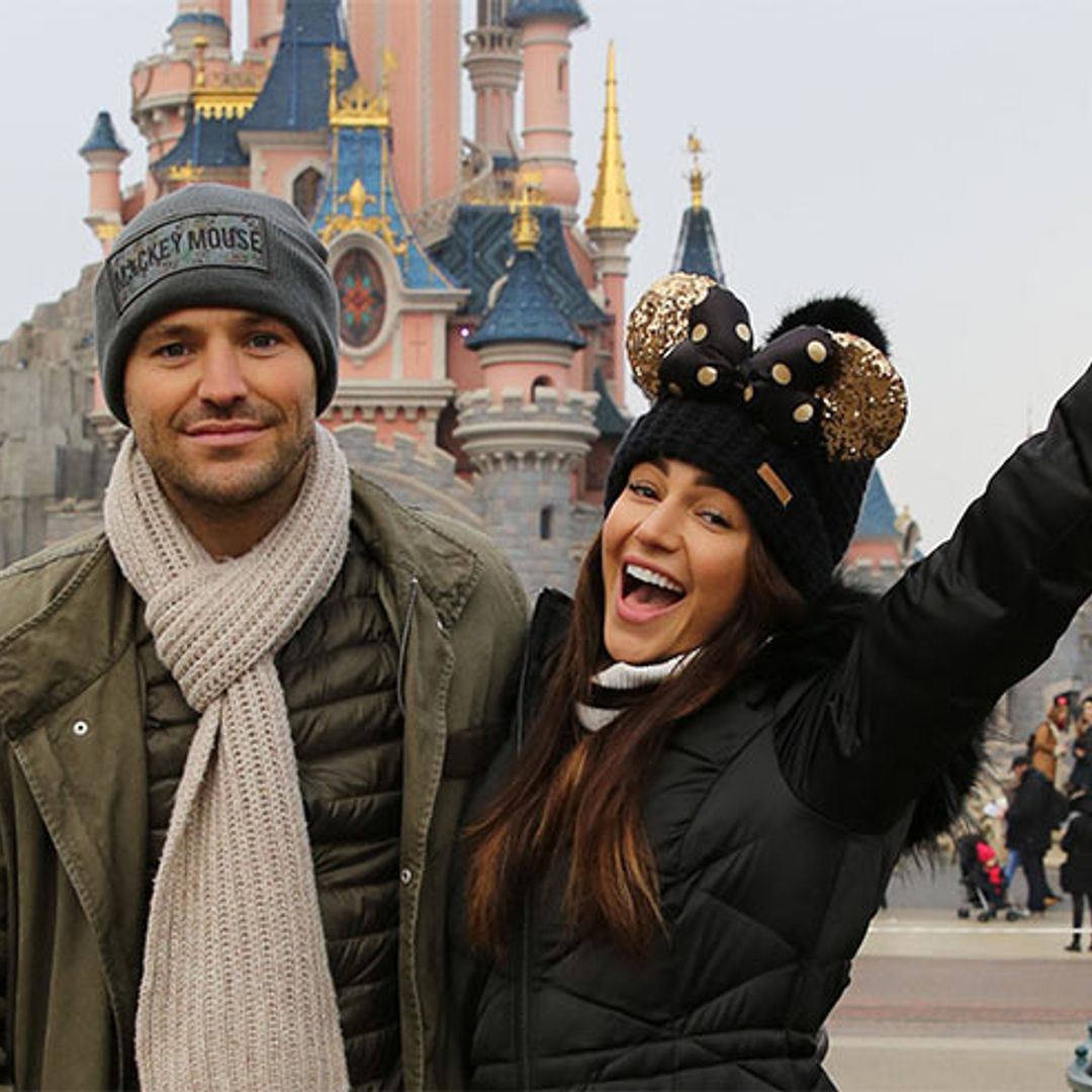 Michelle Keegan and Mark Wright enjoy trip to Disneyland Paris