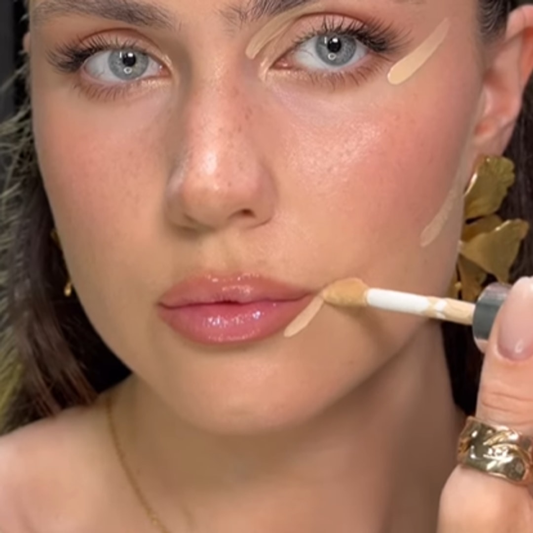 face lifting concealer trick step 5