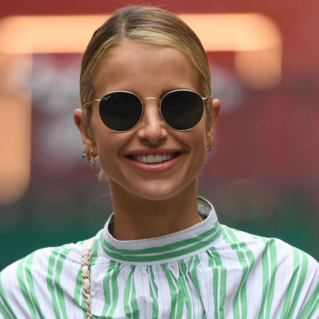 Vogue Williams wows in bold stripe dress – and it's perfect for summer