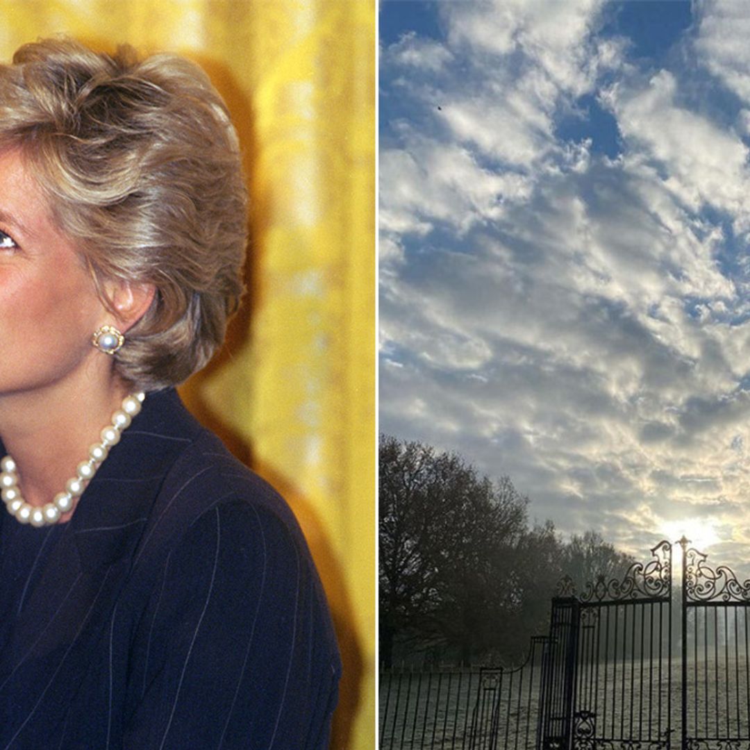 The most moving photos of Princess Diana's serene resting place