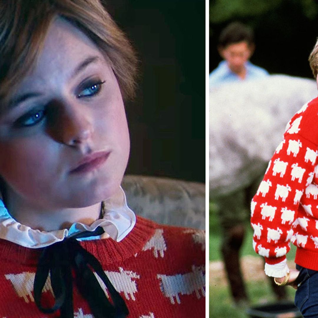 Princess Diana's iconic sheep sweater as featured in The Crown is 25% off for Black Friday