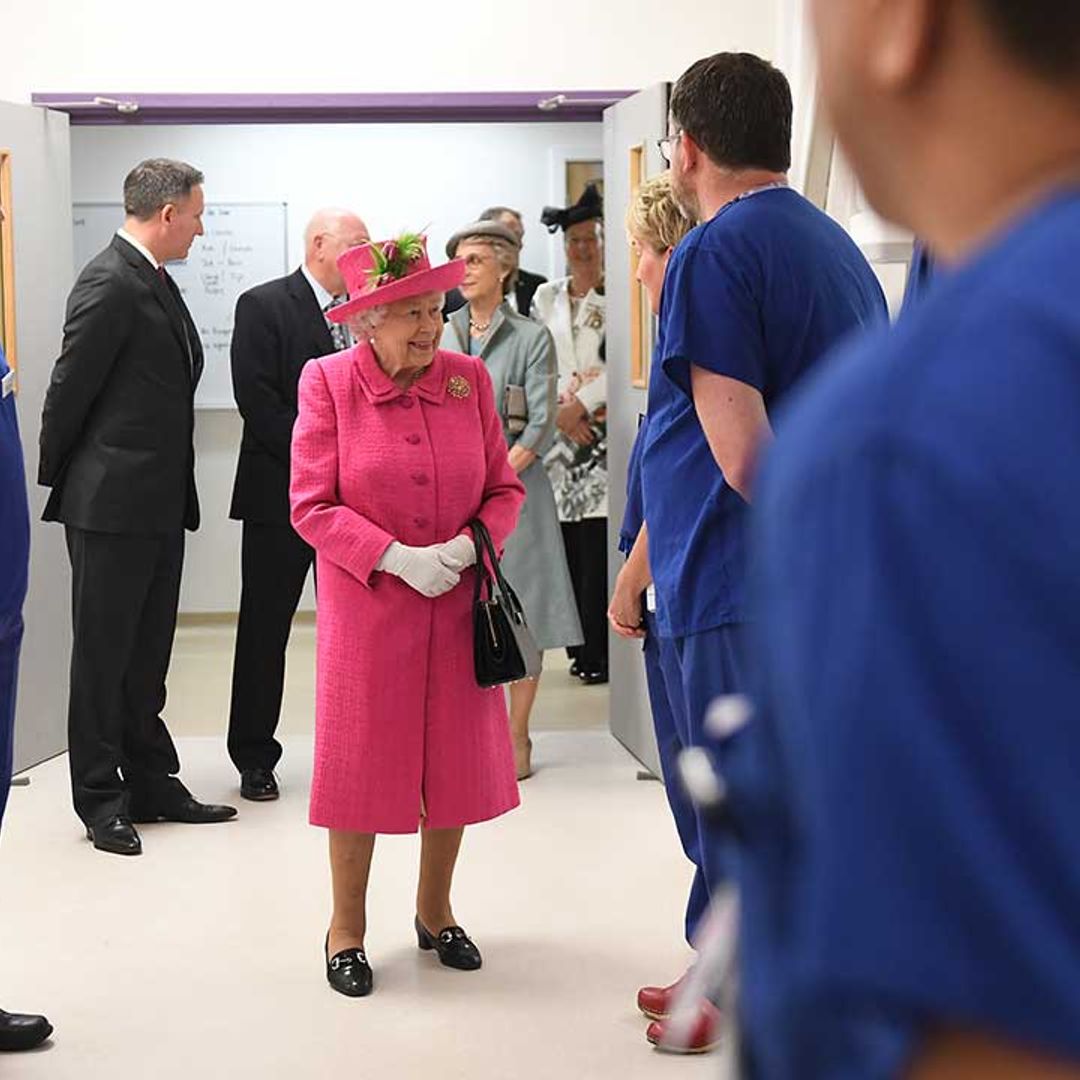The Queen's emotional message to healthcare workers - watch video