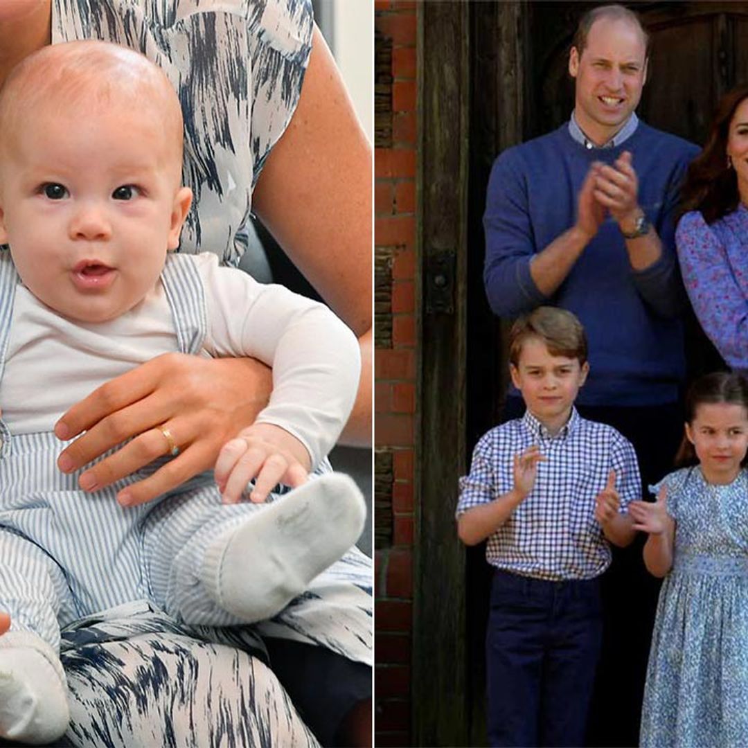 Royal children's first words in public revealed after Archie's sweet podcast debut
